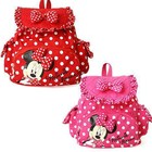 HOT Minnie Mouse Little Baby Children Girls Backpacks Kids Cartoon School Bag 
