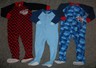 Boys Footed pajamas pj's Lot Size 3T 