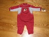 NEW Washington Redskins Baby Romper Size 6/9M 6/9 Mo Sleeper Boys Girls NWT