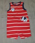 VGUC Carters Baby Boy Clothes 6-9 Months 4th of July Independence Day Romper
