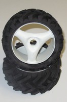 1:8 Buggy Traktor Reifen / Felgen Komplettrad Traktorreifen Rally Game