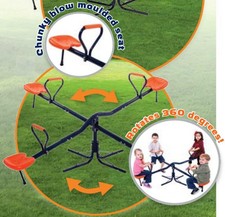 seesaw hedstrom playground roundabout rotation childrens toy