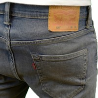 Levi's 520 Mens Branded Tapestry Vintage Blue Extreme Taper Leg Jeans, BNWT 