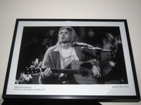 Nirvana - LIVE - Autogramm - Kurt Cobain - MTV unplugged - KULT