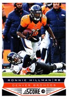 RONNIE HILLMAN ( BRONCOS ) 2013 SCORE CARD NFL