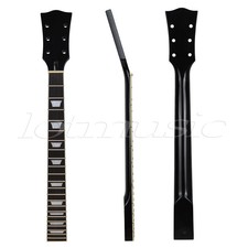 Electric Guitar Neck for Gibson Les Paul LP Parts Maple Rosewood 22 Fret Black