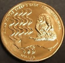 *2011 scarcer Australian "Riding on the Sheep's Back" $1 coin Unc *