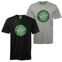 Celtic Glasgow Original Fußball Geschenk Herren Wappen T-Shirt