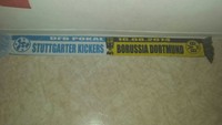 Stuttgarter  Kickers - Borussia Dortmund DFB Pokal Seidenschal