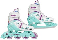 Frozen Princess 2in1 Kinder Schlittschuhe & Inline Skates Powerslide Gr. 35-38