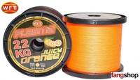 (0,10€/m) WFT Plasma Juicy Orange Meeresschnur Angelschnur geflochten ab 10m