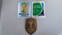 2014 FIFA World Cup WM 2014 + World Champions Patches neu