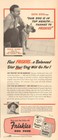 VTG 1940's FRISKIES Dog Food DAVID NIVEN Pet Boxer MOVIE STAR Hollywood Vet Ad