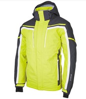 Etirel Herren Skijacke Ski Jacke Norbert gelb / grau / weiss