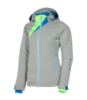 ZIENER Damen Skijacke Taira AQUA SHIELD PRIMALOFT hellgrau melange 823 neu