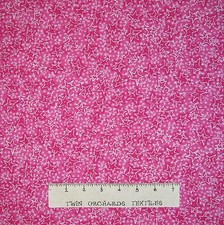 Kids Fabric - Luv to Dance Bright Pink Star Toss - Benartex Kanvas Studio YARD
