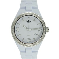 Adidas Damen Uhr Kunststoff weiss ADH2505 NEU 