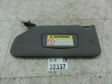 00-03 Tl left driver side front windshield sun visor flap shade gray Oem
