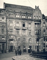 Dresdner Bank Aachen Große Reklame 1925