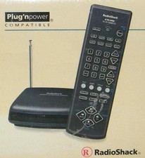 Genuine Radio Shack (15-1925) 6-In-1 IR / RF Universal Remote Control *NEW*