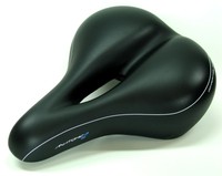 Gelsattel Anatomic 2  City Touren Fahrrad Gel Sattel mit Gel Kissen Herren ()