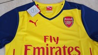 Puma neu Trikot Arsenal London Away Größe M Gelb/Blau Wunschflock möglich