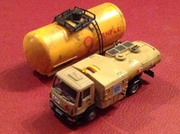 Bundeswehr Iveco ISAF Flugfeldtankfahrzeug Eigenbau (Fiktion)mit Shell Tank 1/87