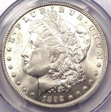 1892-O Morgan Silver Dollar $1 - Pcgs Ms64 - Rare Date in Ms64 - $1,300 Value