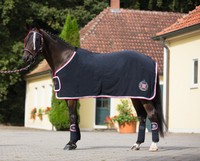 % HKM Lauria Garrelli Polo Classic Abschwitzdecke dunkelblau %