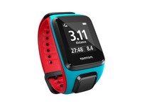 TomTom Pulsuhr Runner 2 GPS Large Unisex türkis - rot Neues Modell 2016