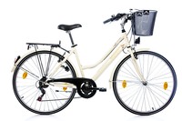 Cityrad Citybike Damen Leader Elysee Comfort 28 Zoll Creme (2016)