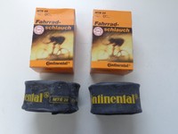 Continental MTB 26``Fahrrad Schlauch 2 Mal 26 x 1,75-2,5 47/62-559 Blitzventil