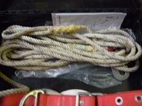 Absturzsicherung mit Haltegurt und Auffanggurt Typ A91  -  W