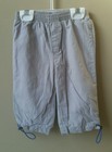 Janie and Jack Baby Boys 12 - 18 Months Gray Drawstring Pants VGUC!!!