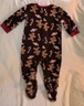 Baby Boys One Piece Christmas Crazy 8 Blanket Sleeper 6-12 Months