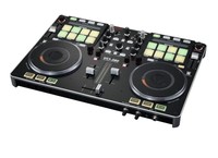 Vestax MIDI-Controller VCI-380 schwarz VCI380 black 2-Kanal DJ-Controller