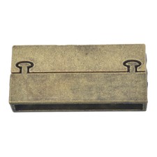 5Set Antique Bronze Magnetic Clasp Jewelry Making Supplies Rectangle Diy