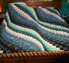 King size bargello quilt top