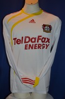 Trikot vom Bayer 04 Leverkusen, Saison 2009/2010, Größe XL, Weiß, von adidas