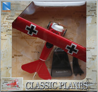 NewRay - Fokker DR.1 „Roter Baron“ Neu/OVP Flugzeug-Modell