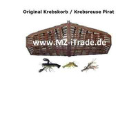 Original Pirat Krebskorb Krebskörbe Krebsreuse Krebsreusen Aalreuse Aalkorb NEU