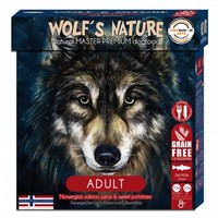 Wolf's Nature Trockenfutter Adult Lachs 8kg oder 20kg, getreidefrei
