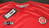 FC St. Pauli  Spieler Trainingsanzug  " Spieler Kürzel KT " Rot XXL  Sammlung