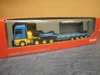 Herpa LKW MAN TG-X XXL Semitieflade-SZ Siefert Spedition