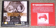 U2 Japan Promo Only various artists Cd U2 picture sleeve Card Sleeve No.2 Sweet