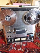 New listing
Vintage Teac A-6300 (7"/ 10.5") Auto Reverse Reel To Reel Tape Deck Recorder