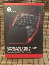 1byone Mechanical Gaming Keyboard Professional Single-Handed Keyboard!! NIB!!