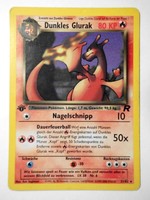 Dunkles Glurak 21/82 1. Auflage Play-SET Dunkles Glutexo 32/82 Glumanda Rocket