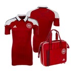 Dänemark Adidas Spieler Trikot mit Tasche TechFit Gr. L X12092 Player Issue neu