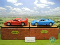 Bburago 3725 3732 1/18 1x Bugatti 1991 1x Ferrari 1987 OVP TOP (CL) F0926